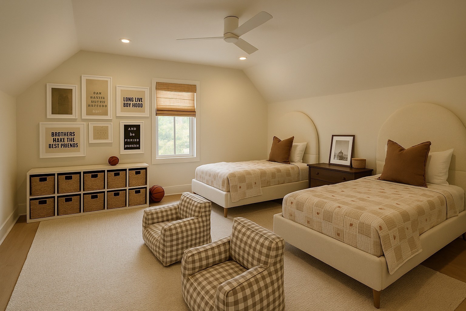 2957 Pace Road Clarksville, TN 37043 - Photo 50 of 67 a bedroom with two beds and a window