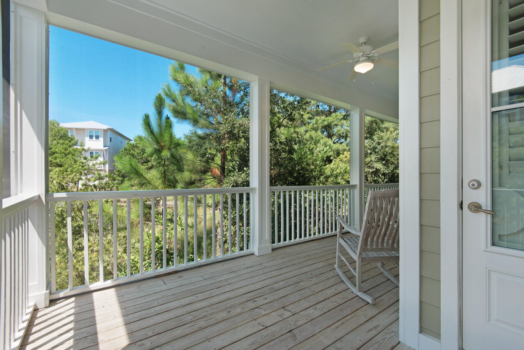 10 Gulfview Way Santa Rosa Beach, FL 32459 - Photo 15 of 30 a view of balcony with wooden floor