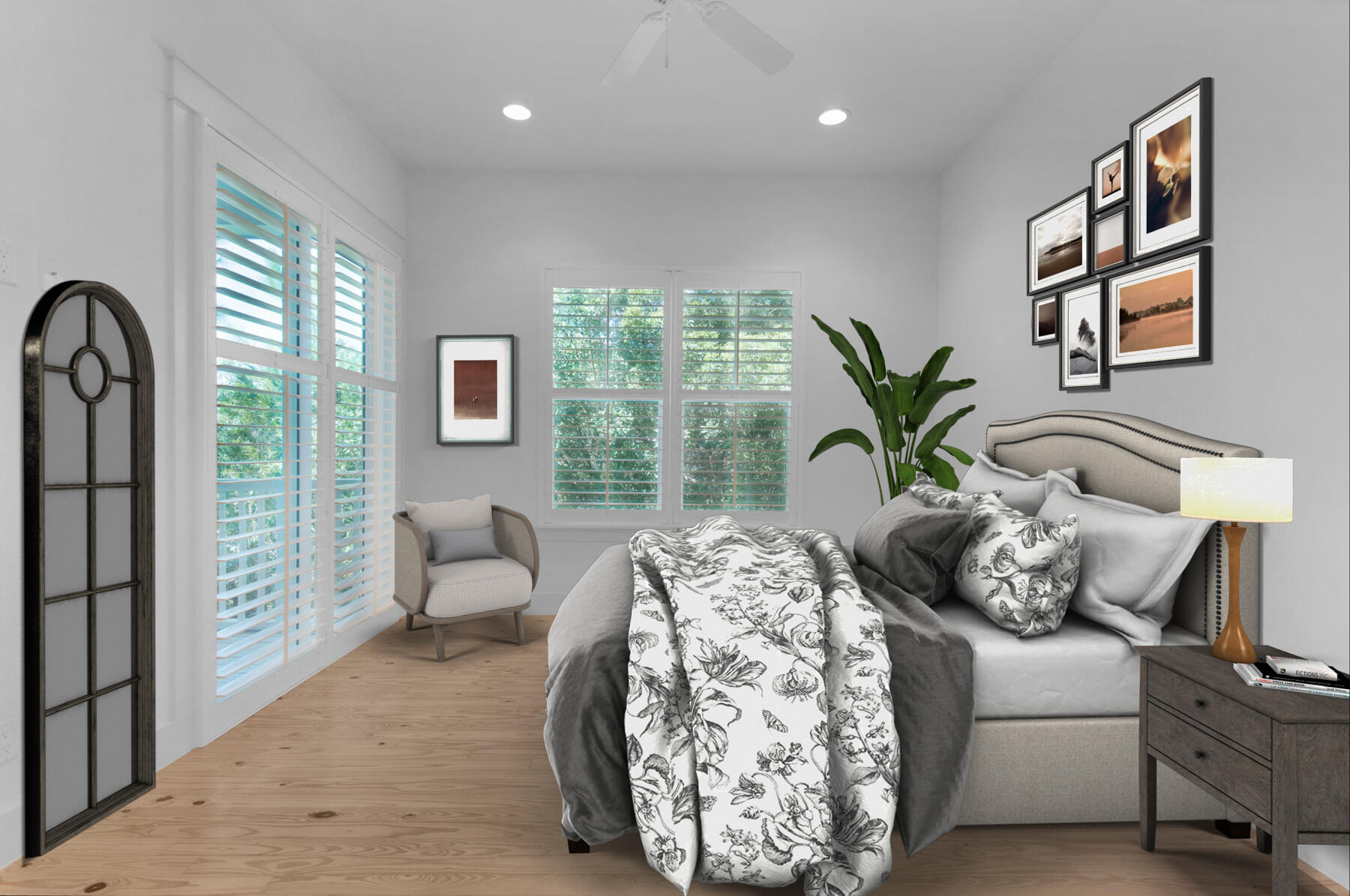 10 Gulfview Way Santa Rosa Beach, FL 32459 - Photo 6 of 30 a living room with furniture and a potted plant