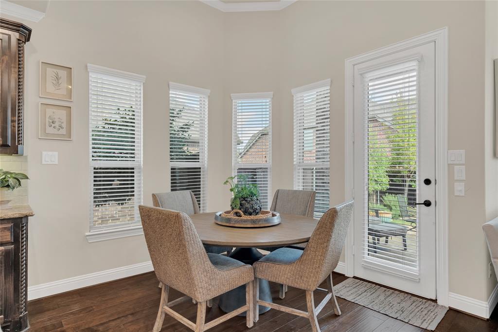 2852 Exeter Drive Trophy Club, TX 76262 - Photo 18 of 40 a dining room with furniture and window