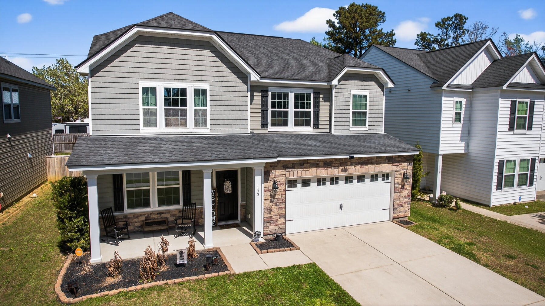 132 Lakestone Road Moncks Corner, SC 29461 - Photo 3 of 57 front aerial