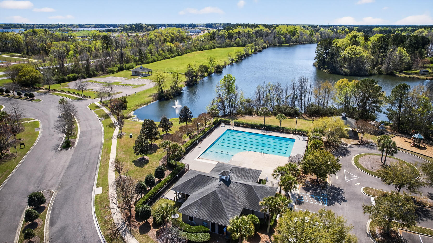 132 Lakestone Road Moncks Corner, SC 29461 - Photo 56 of 57 neighborhood swimming pool