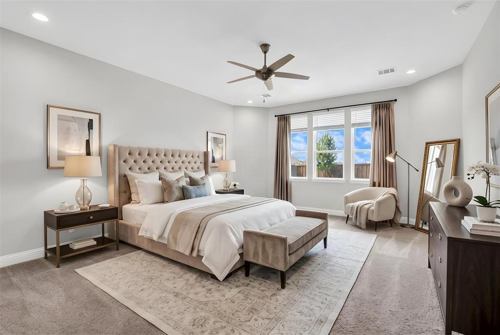 2528 Horsetail Road Frisco, TX 75033 - Photo 20 of 39 Spacious Primary bedroom!