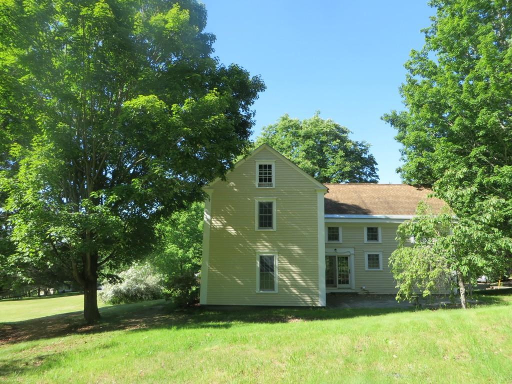 101 High Street Bath, ME 04530 - Photo 6 of 27 North side of house with stone patio...