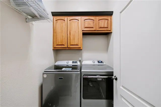 a view of storage and utility room