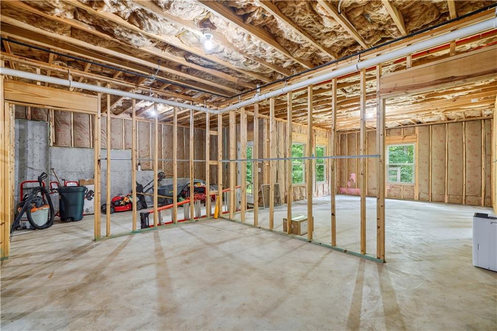 302 Spence Circle Ball Ground, GA 30107 - Photo 40 of 55 a view of a room with wooden roof