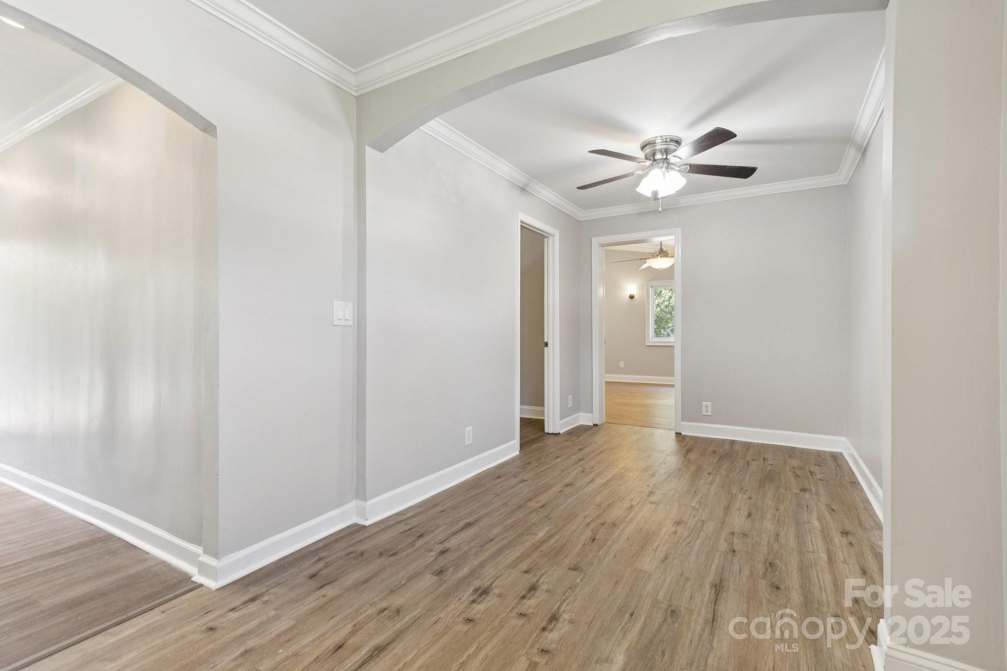 1024 Old Mountain View Road Mount Holly, NC 28120 - Photo 40 of 41 a view of an empty room with wooden floor