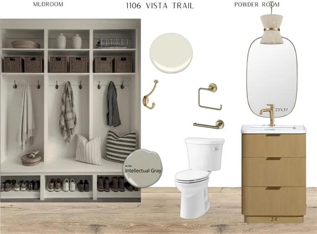 a white bath tub sitting next to a white toilet