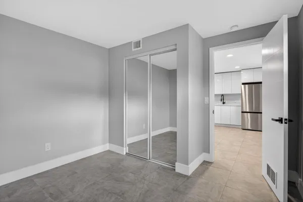 a view of empty room