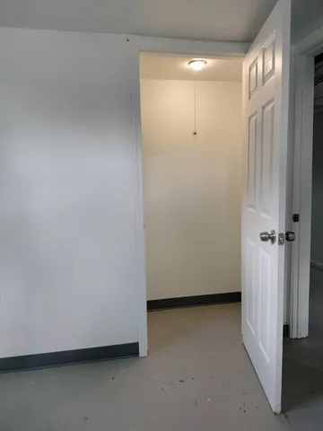 a view of water heater room