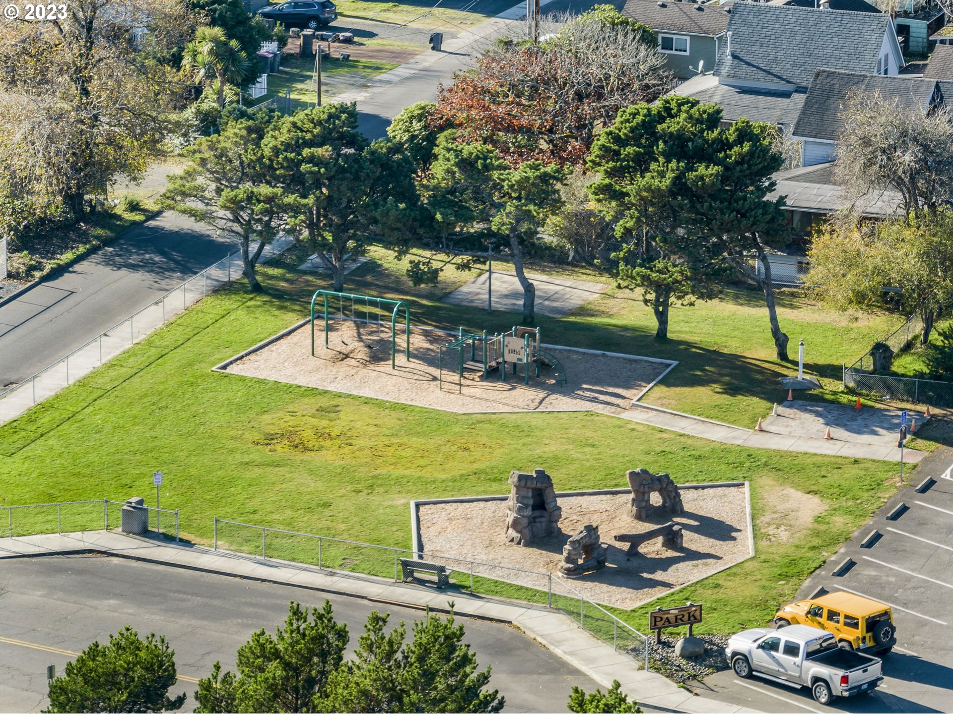 940 Necanicum Drive Seaside, OR 97138 - Photo 23 of 23 a view of a swimming pool with a yard
