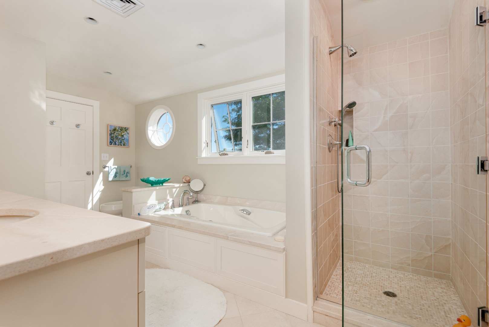 26 Pocomo Road Nantucket, MA 02554 - Photo 25 of 43 a bathroom with a sink toilet and shower