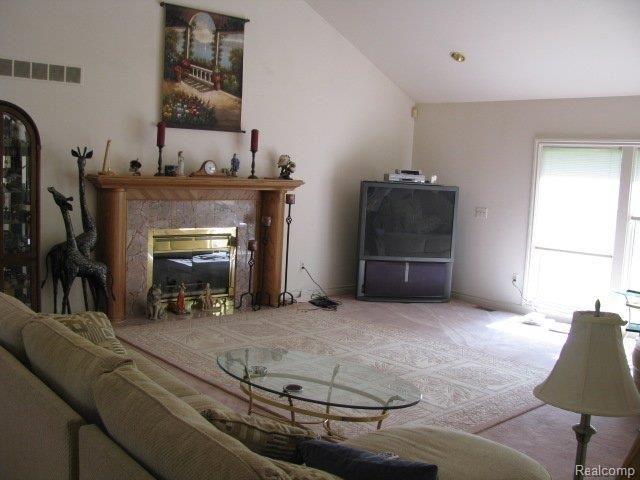Great Room with Vaulted Ceiling.