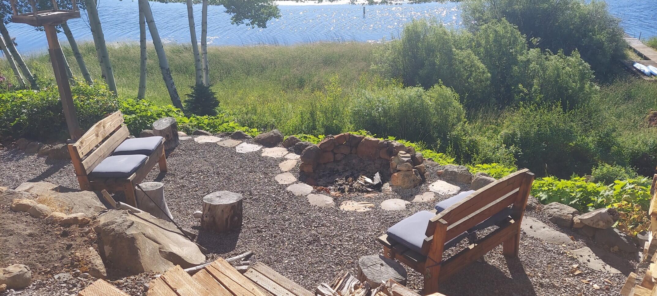 29033 Rocky Point Road Klamath Falls, OR 97601 - Photo 8 of 111 Fire Pit with a VIEW
