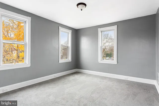 a view of room with window