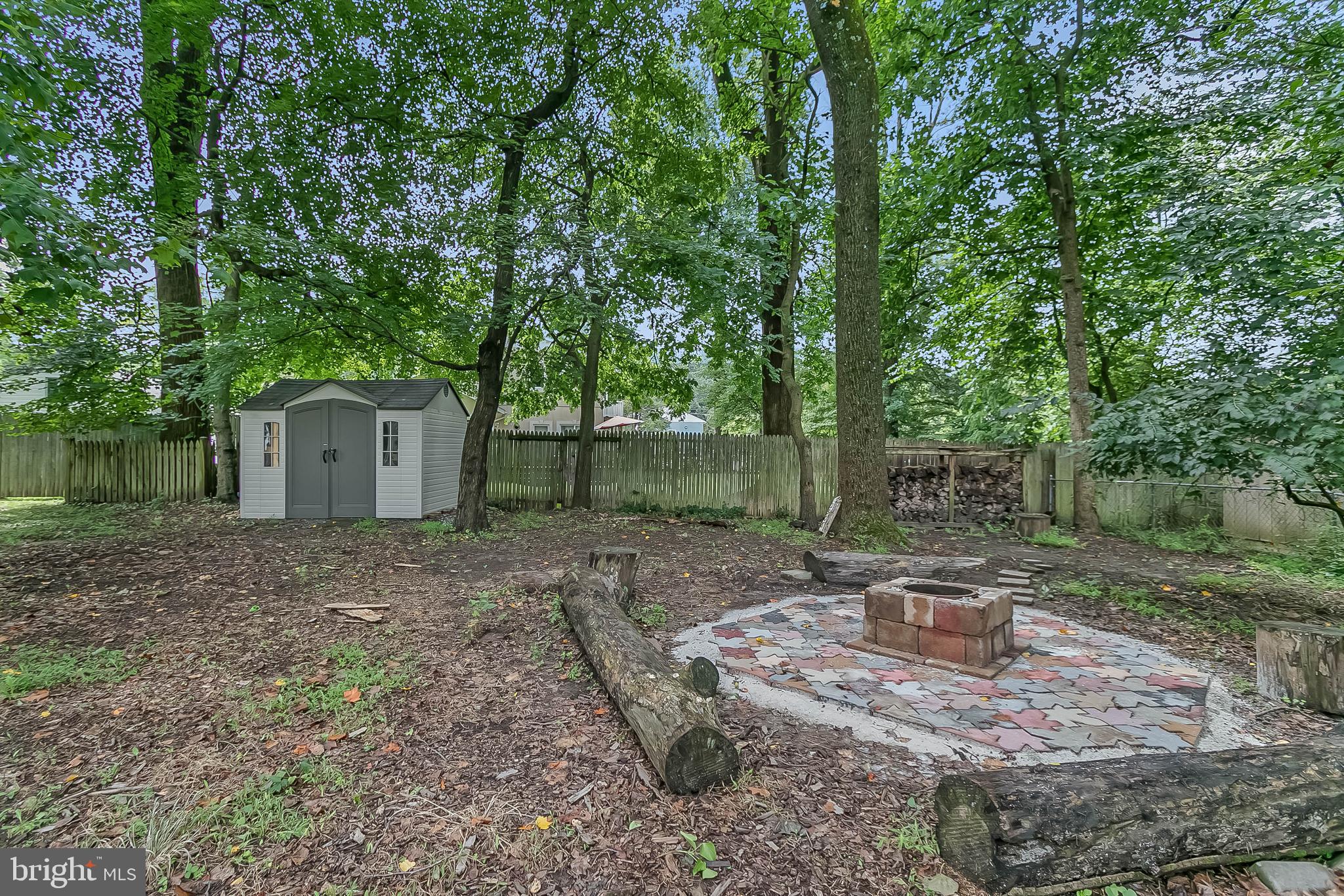 2908 Bluff Point Lane Silver Spring, MD 20906 - Photo 52 of 63 Backyard fire pit