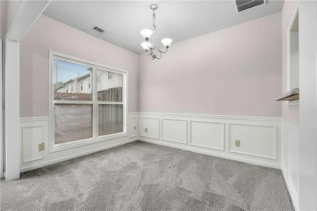 en view interior of the house