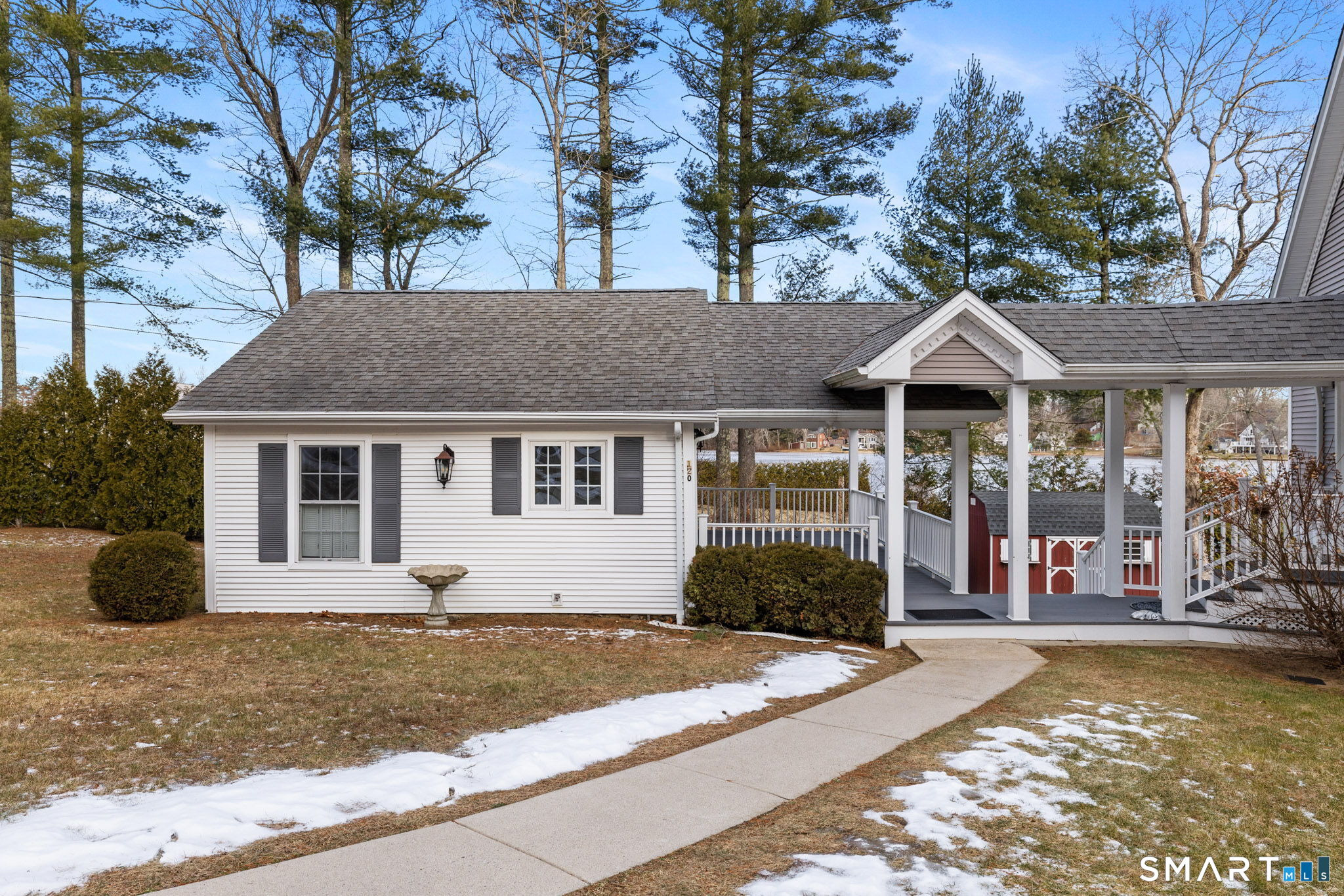120 Kenwood Road Griswold, CT 06351 - Photo 1 of 34 a front view of a house with a yard and garage