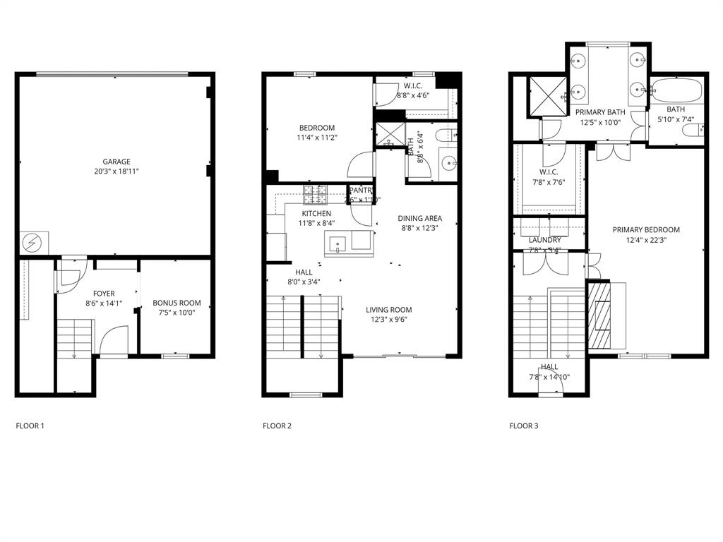 2004 Azure Pointe Richardson, TX 75080 - Photo 23 of 23 a picture of floor plan