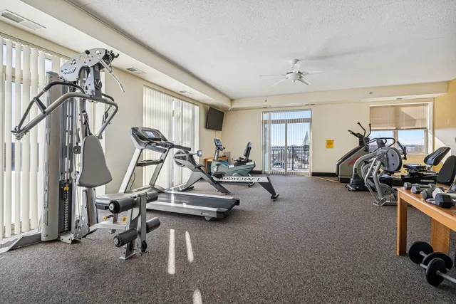 a view of an outdoor space and city view