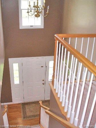 300 West Clark Road Ypsilanti, MI 48198 - Photo 17 of 25 MLS_23 foyer from upper hall.JPG