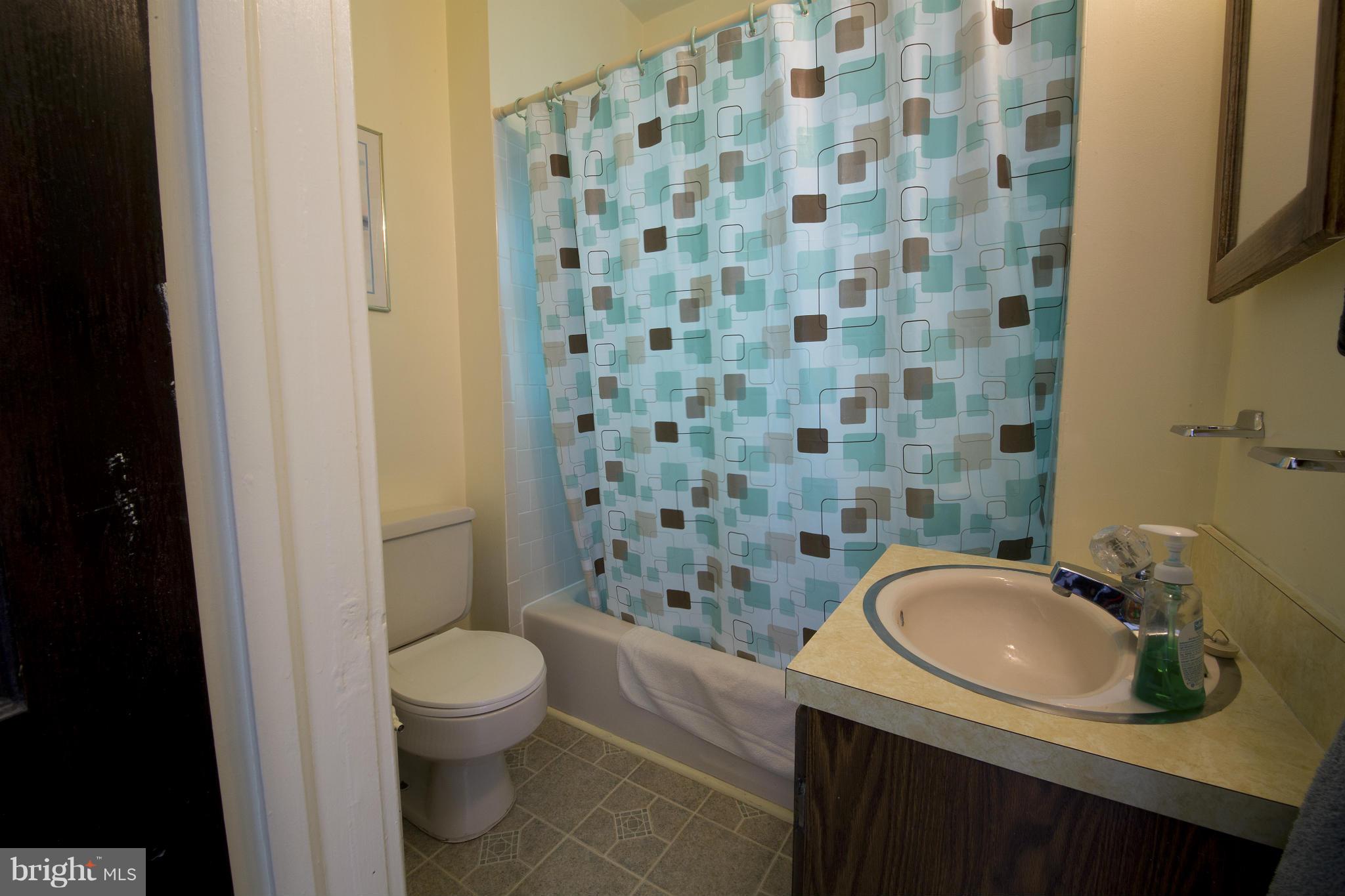 4502 Ridge Avenue Halethorpe, MD 21227 - Photo 9 of 24 a bathroom with a sink toilet and shower