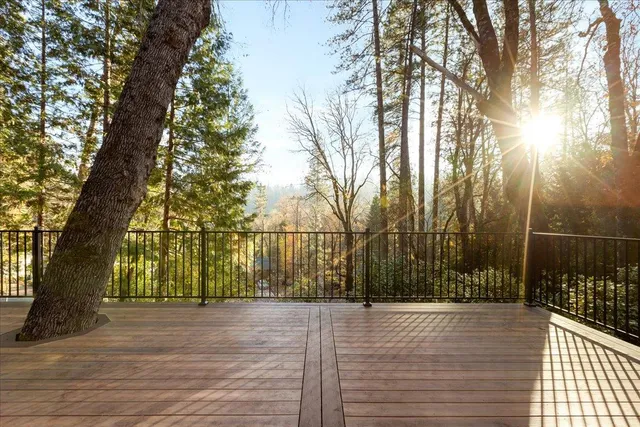 a view of outdoor space and tree