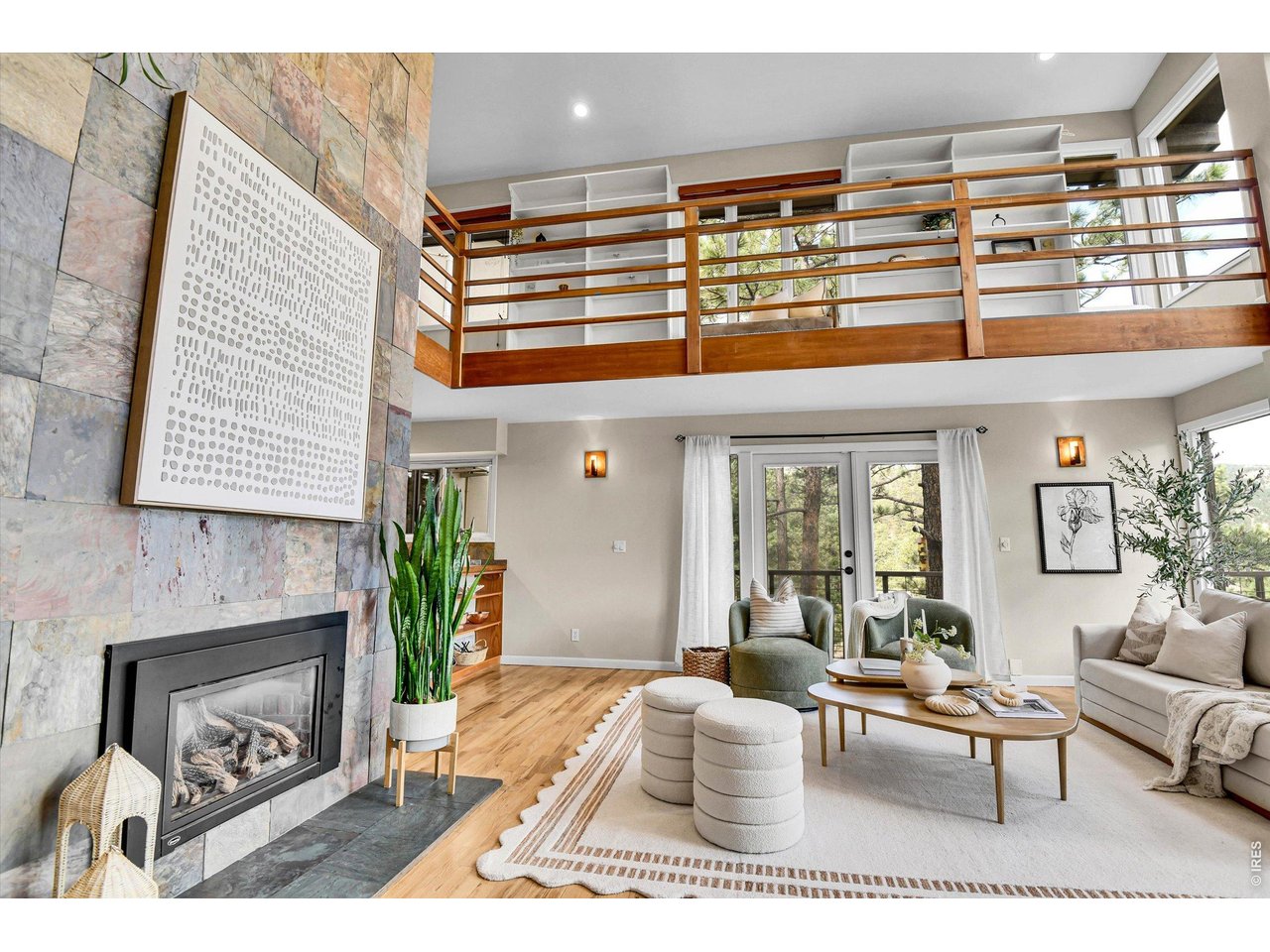 28 Pine Brook Road Boulder, CO 80304 - Photo 6 of 47 Magnificent fireplace centerpiece