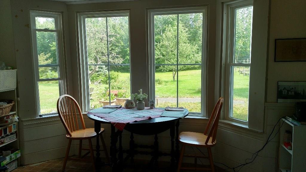714 Point Road Hancock, ME 04640 - Photo 7 of 33 Breakfast area . These bay windows,...