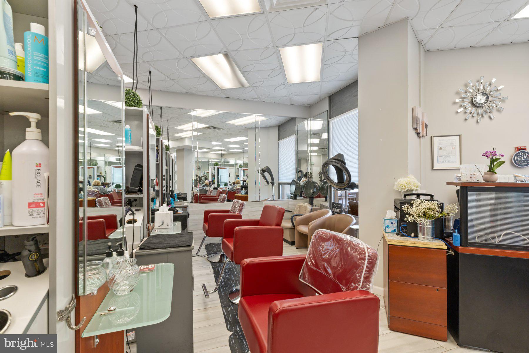 205 East Joppa Road, Unit 302 Towson, MD 21286 - Photo 48 of 52 Chic salon space with vibrant energy.