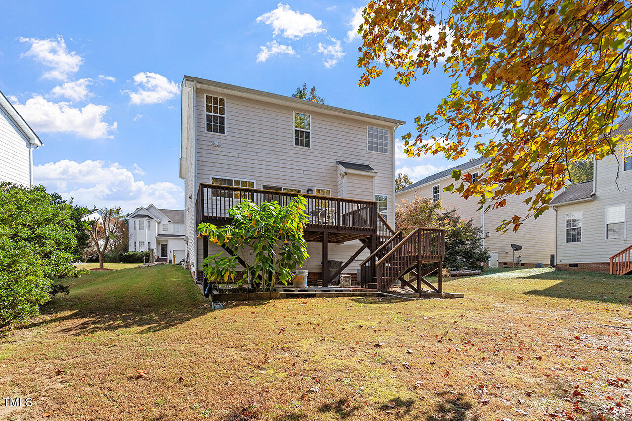 110 Caley Road Apex, NC 27502 - Photo 26 of 28 Flat Private Backyard