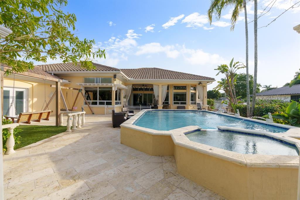 5973 Southwest 54th Court Davie, FL 33314 - Photo 4 of 49 a view of outdoor space yard swimming pool and patio