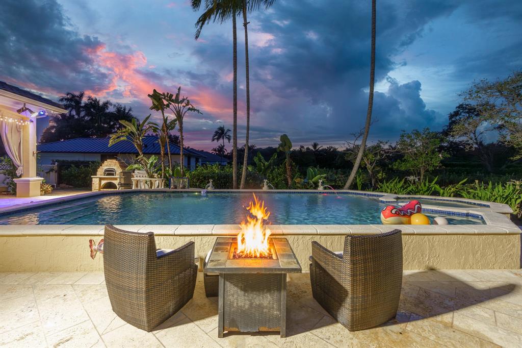 5973 Southwest 54th Court Davie, FL 33314 - Photo 49 of 49 a view of swimming pool with a patio and a fountain