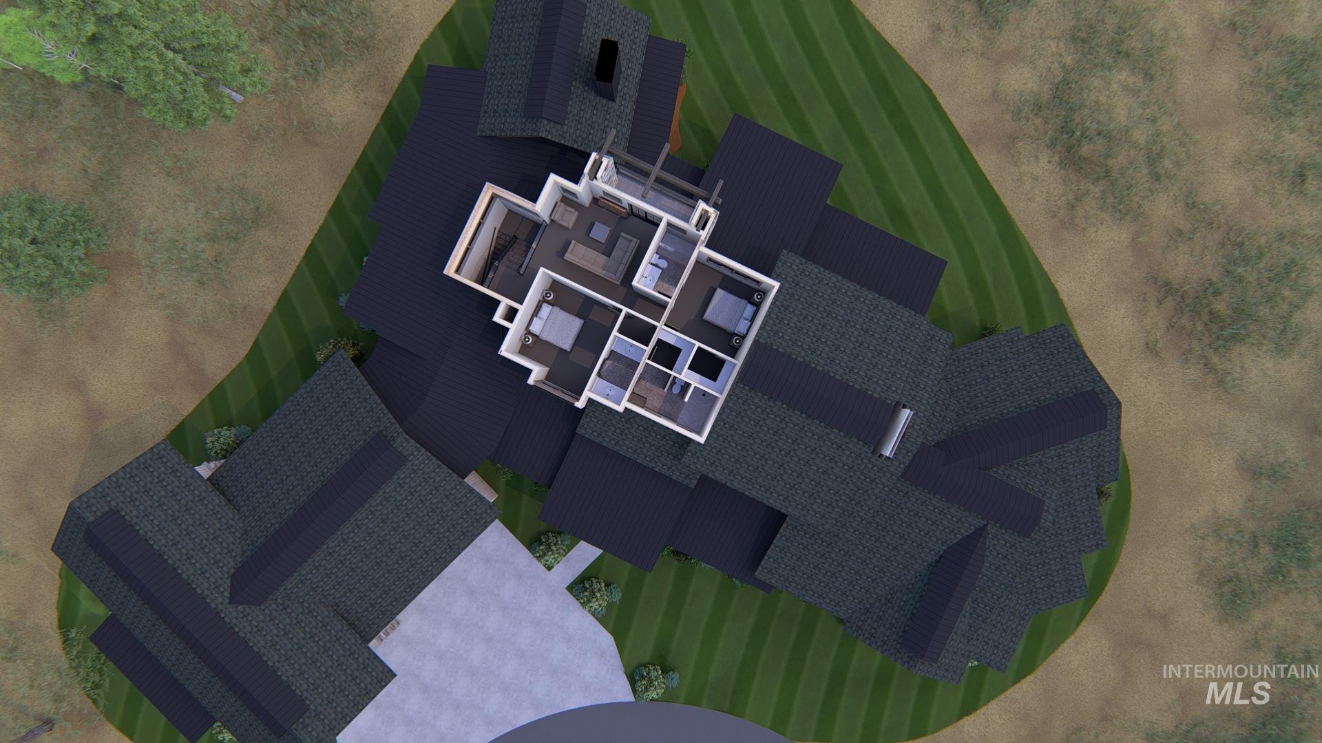 212 Rawhide Loop McCall, ID 83638 - Photo 4 of 28 Aerial view of property and surrounding area