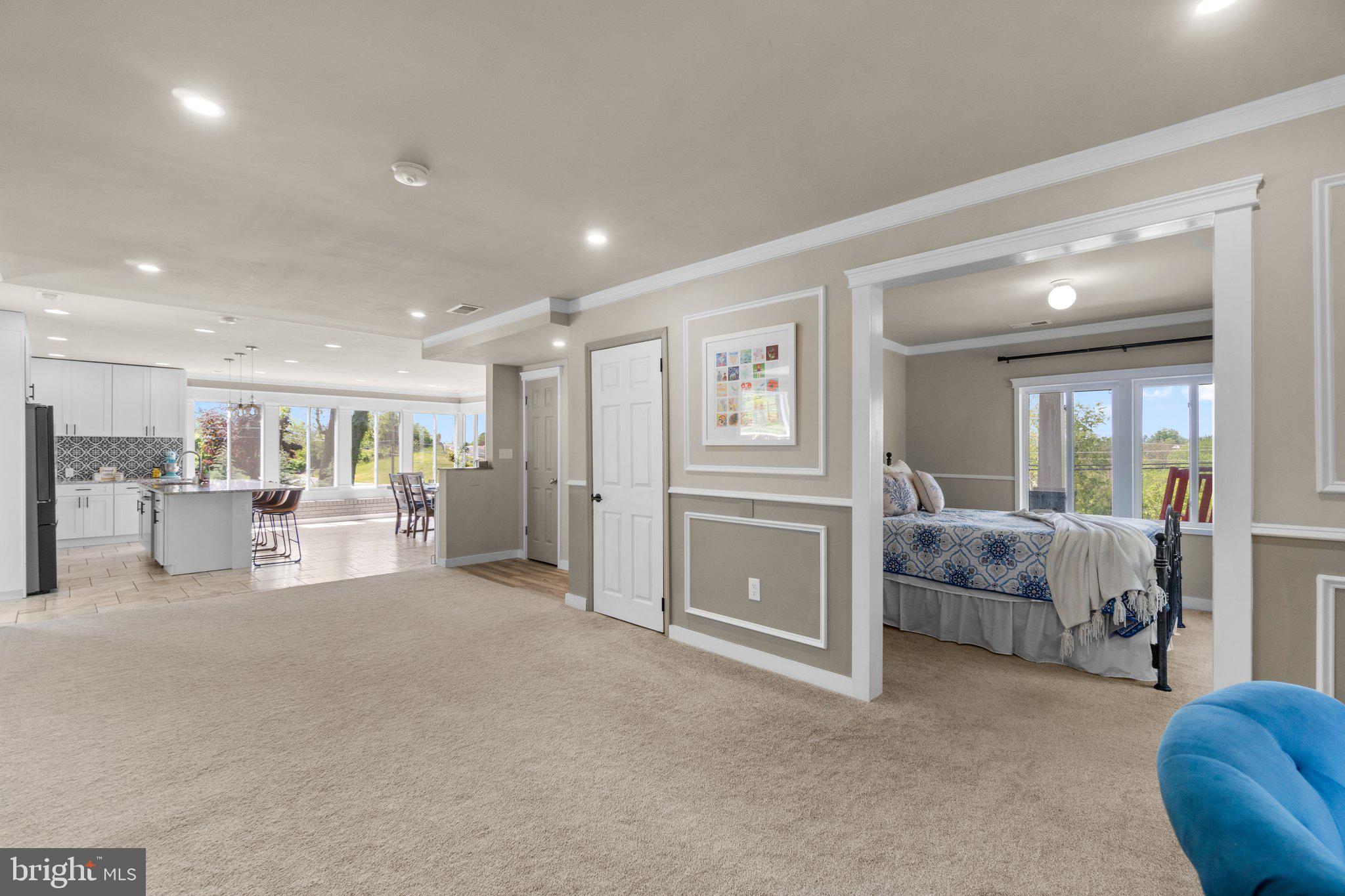 6121 Quinn Road Frederick, MD 21701 - Photo 13 of 47 a peak into the main level bedroom/den
