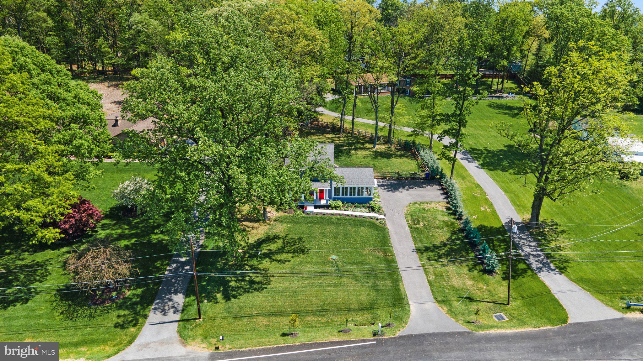 6121 Quinn Road Frederick, MD 21701 - Photo 43 of 47 aerial view of the home