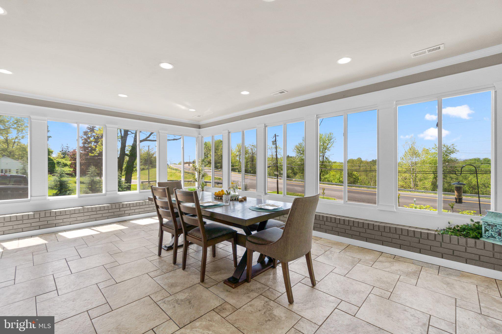6121 Quinn Road Frederick, MD 21701 - Photo 8 of 47 a literal wall of windows to view the mountains