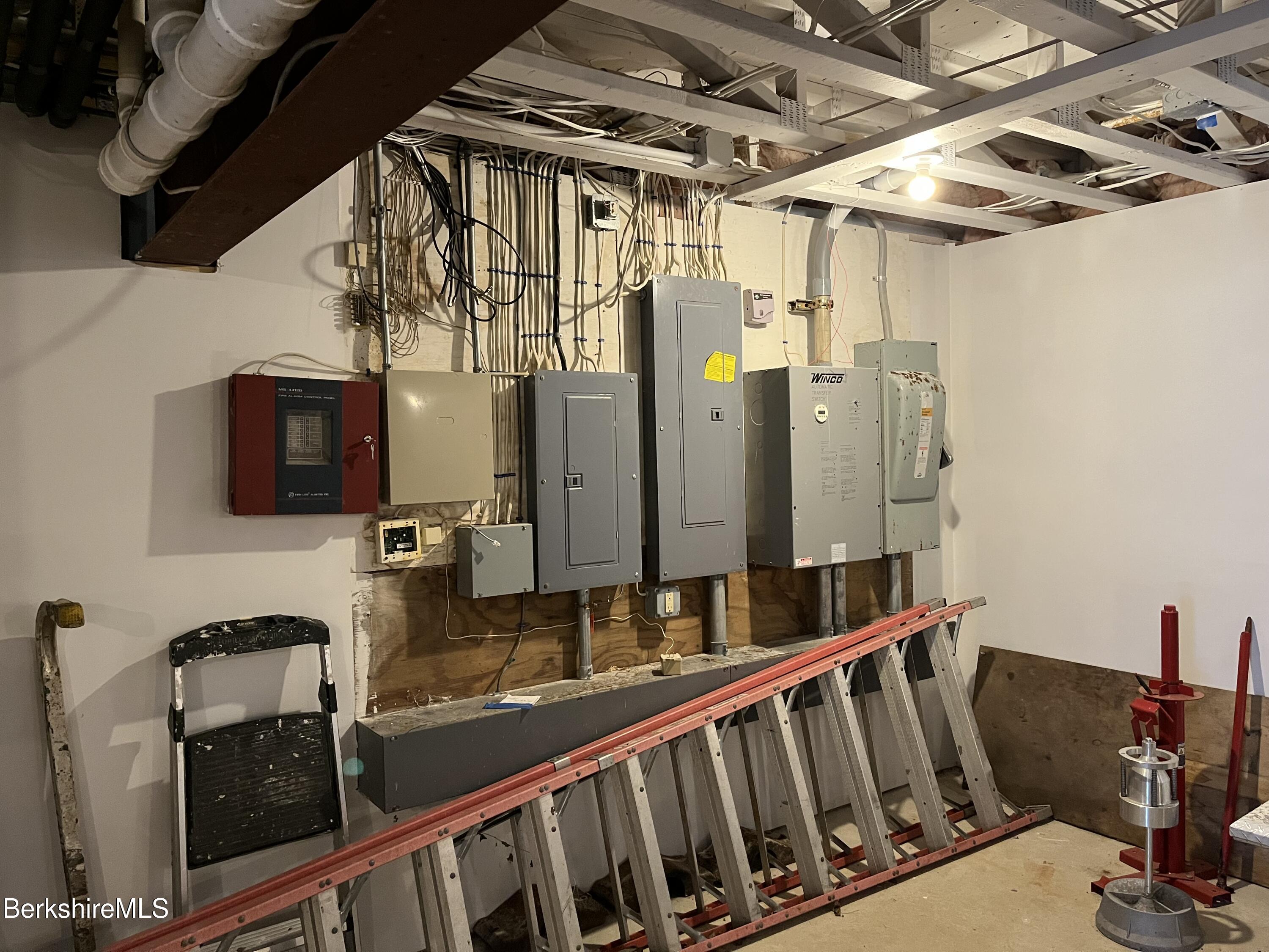 7 Poirot Road Florida, MA 01247 - Photo 57 of 57 a view of living room with furniture and flat screen tv