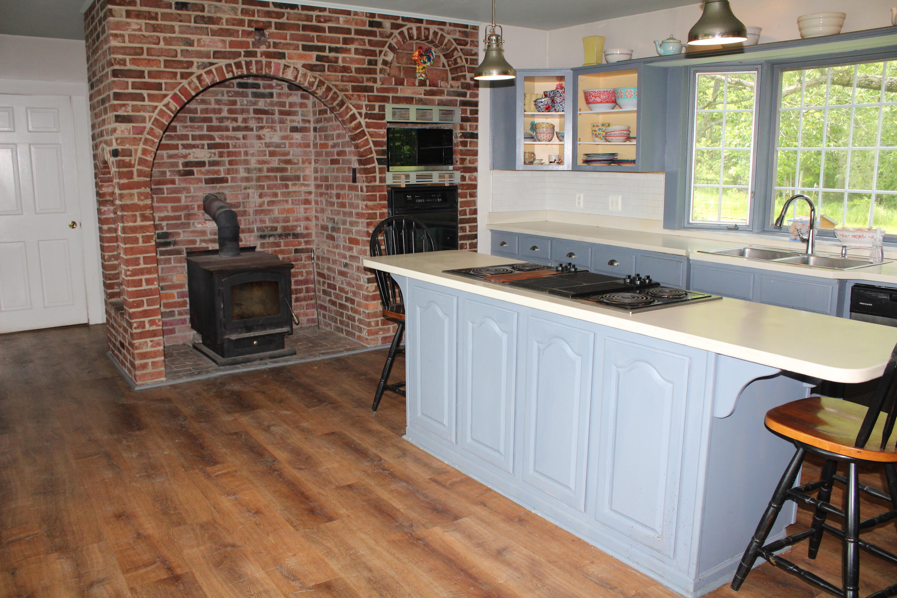 1341 Appleton Road Union, ME 04862 - Photo 32 of 42 kitchen wood stove