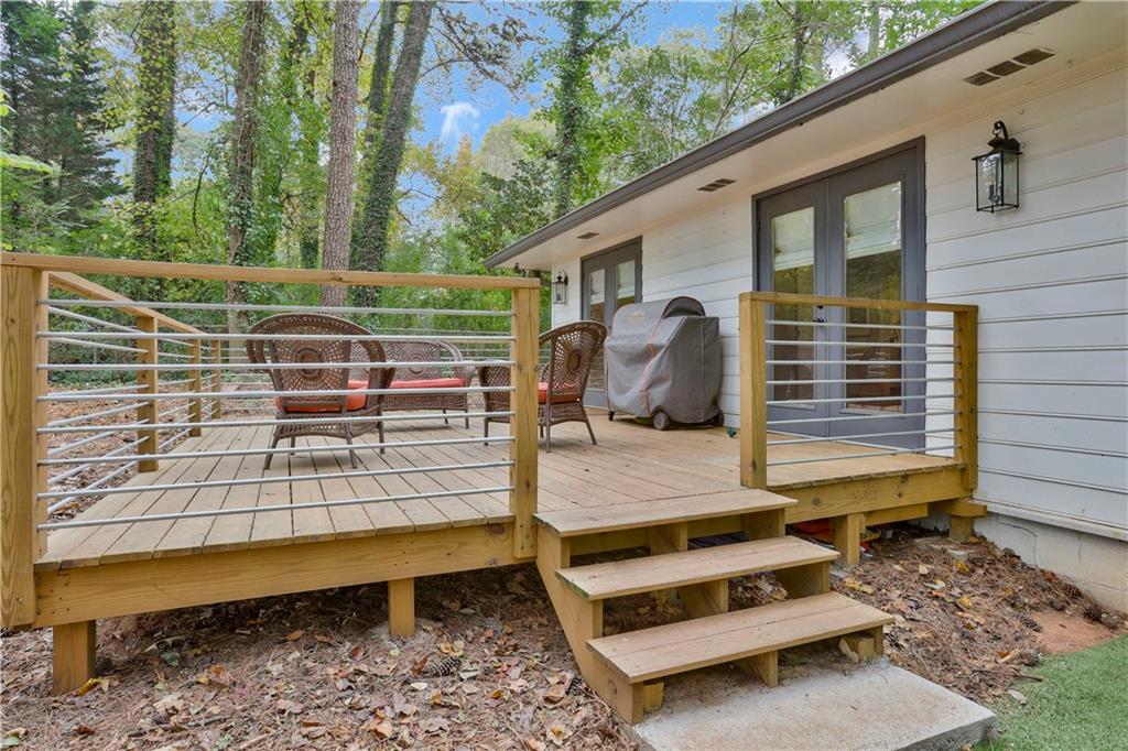 1344 Midlawn Drive Decatur, GA 30032 - Photo 33 of 43 a view of a small pool with a yard