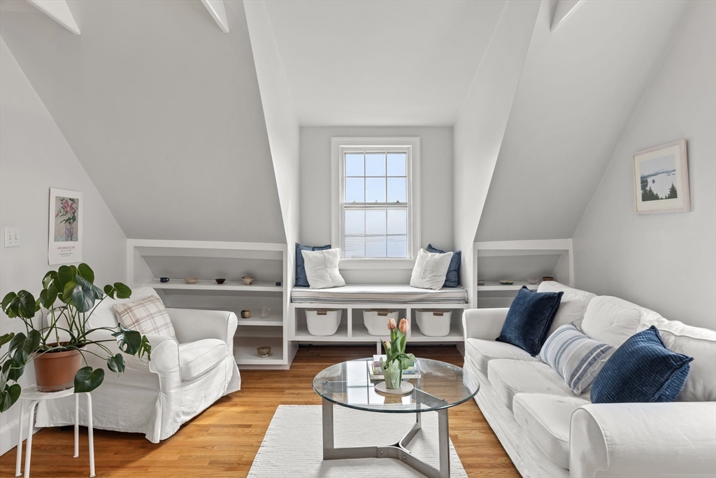 3 Circle Street, Unit 3 Marblehead, MA 01945 - Photo 11 of 23 a living room with furniture and wooden floor