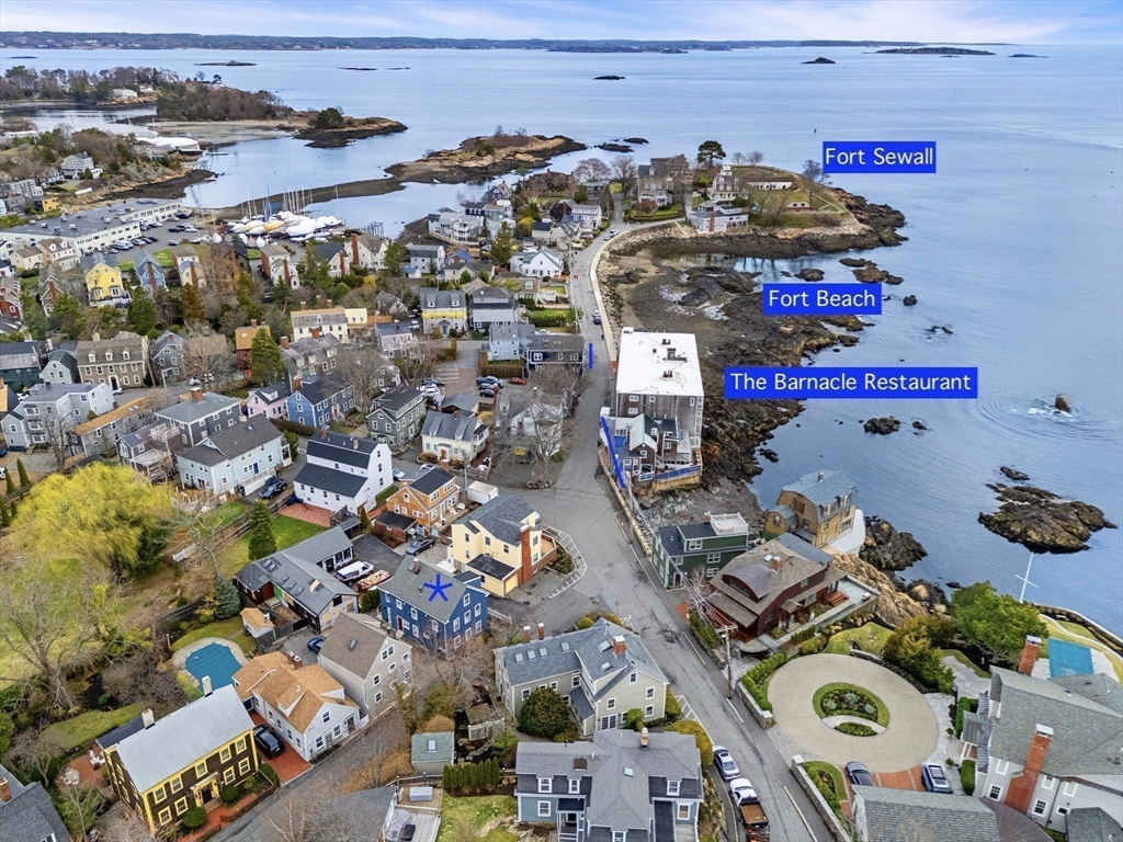 3 Circle Street, Unit 3 Marblehead, MA 01945 - Photo 23 of 23 an aerial view of residential houses with outdoor space