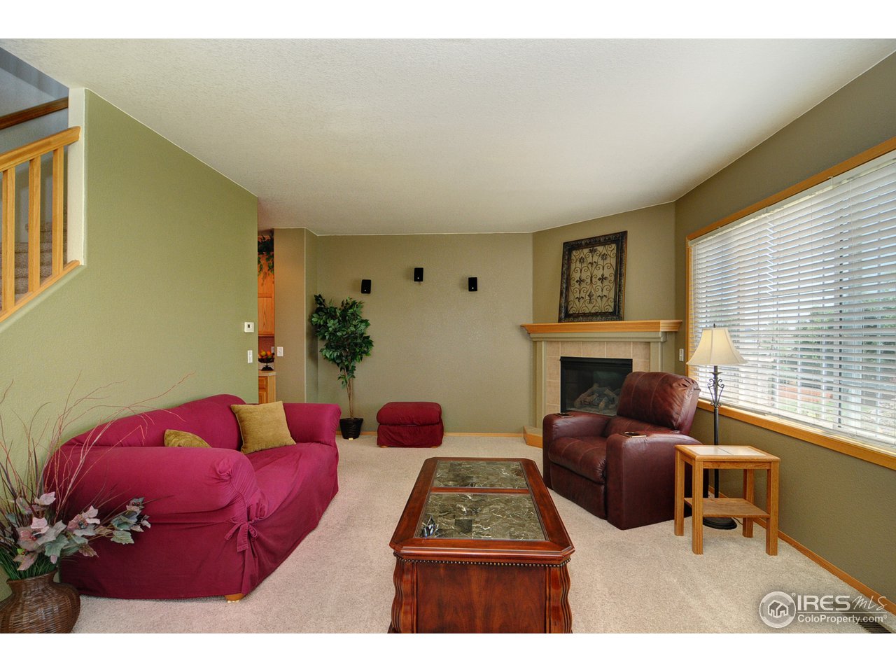 408 Avondale Road, Unit B5 Fort Collins, CO 80525 - Photo 4 of 16 Living Room/Fireplace
