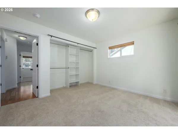 a view of empty room