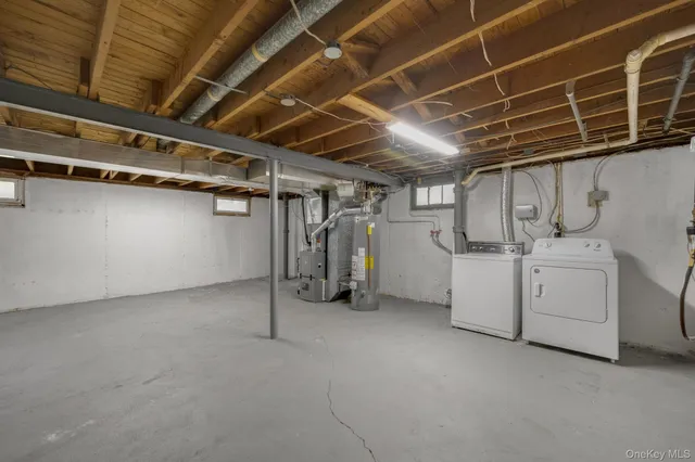 a view of storage and utility room