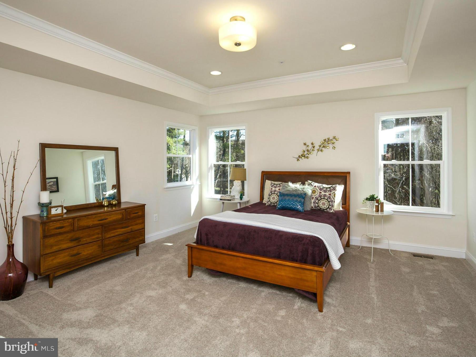12504 Regwood Road Hydes, MD 21082 - Photo 16 of 28 a spacious bedroom with a bed and a window