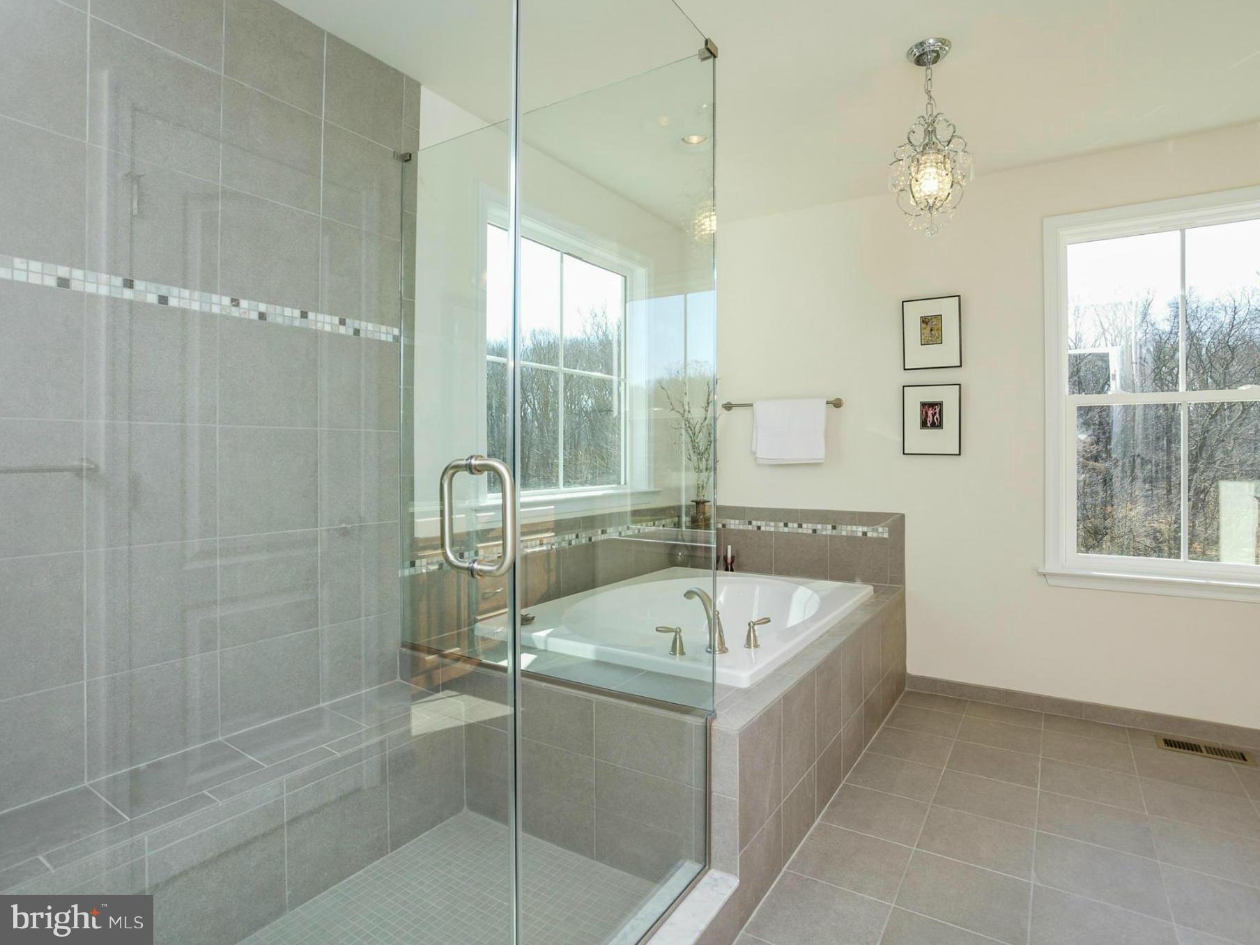 12504 Regwood Road Hydes, MD 21082 - Photo 17 of 28 a bathroom with a tub a sink and a shower