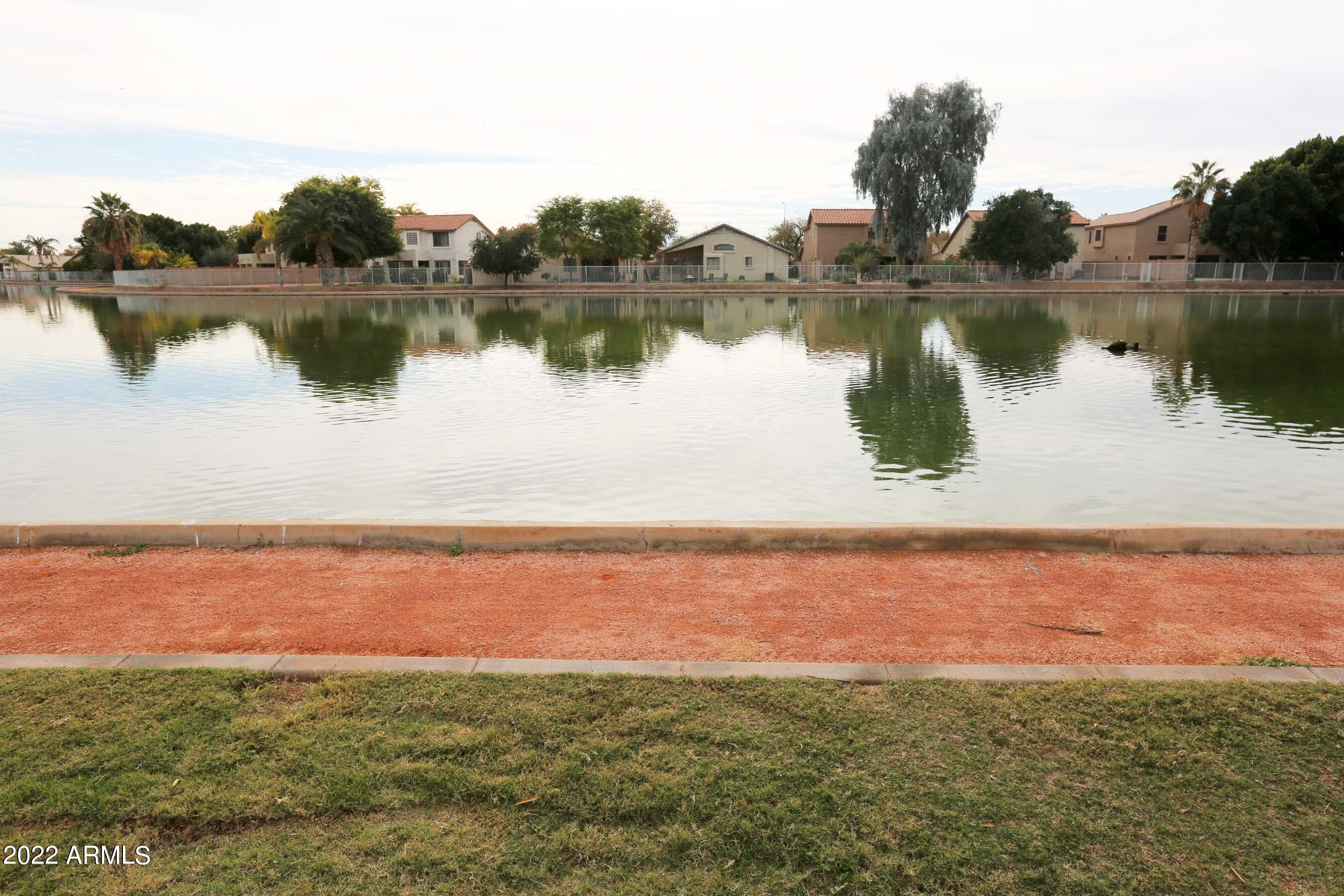 11217 West Edgemont Avenue Avondale, AZ 85392 - Photo 39 of 47 a view of a lake from a yard