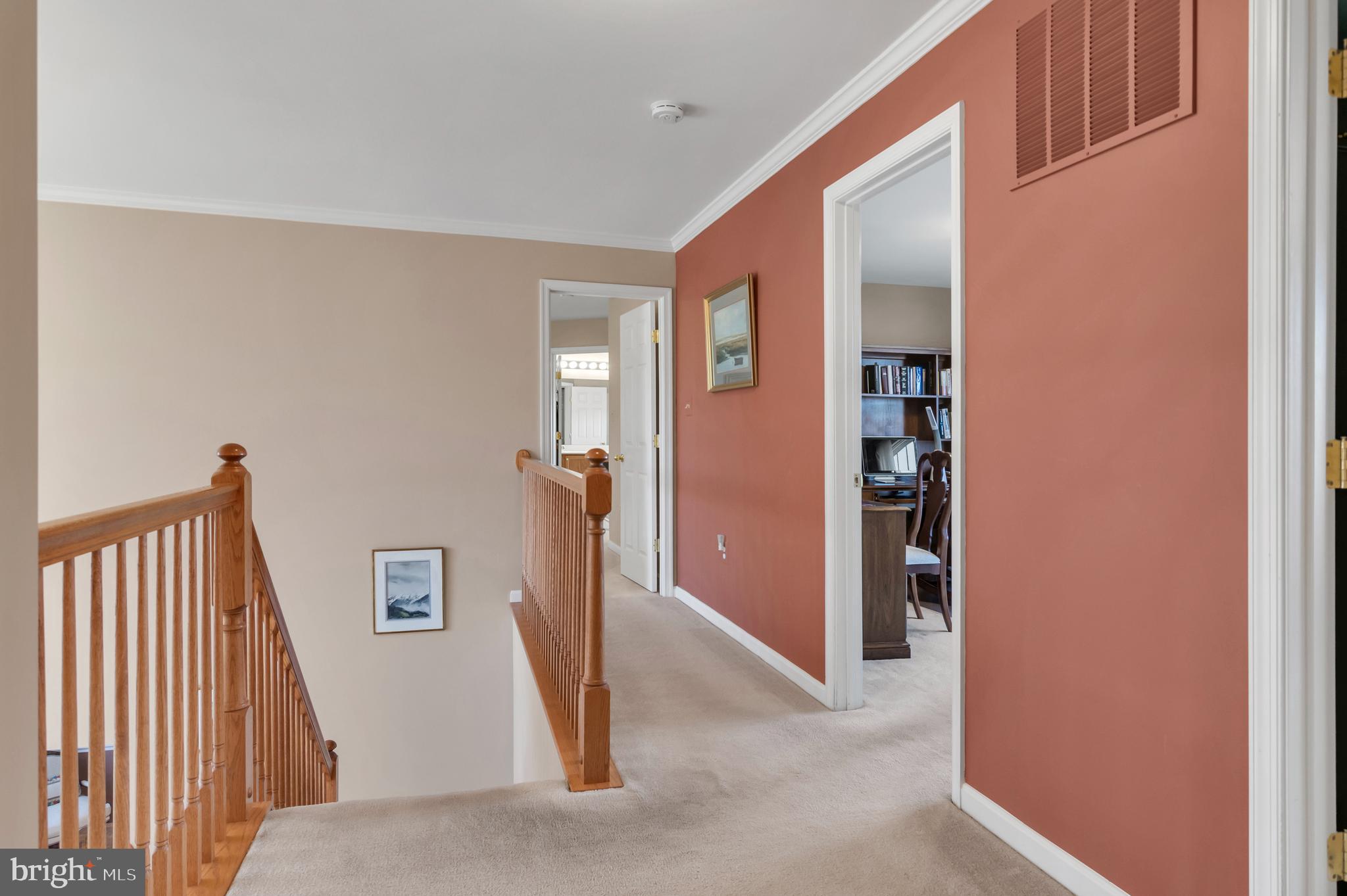 5720 Little Spring Way Frederick, MD 21704 - Photo 27 of 63 Upstairs staircase.