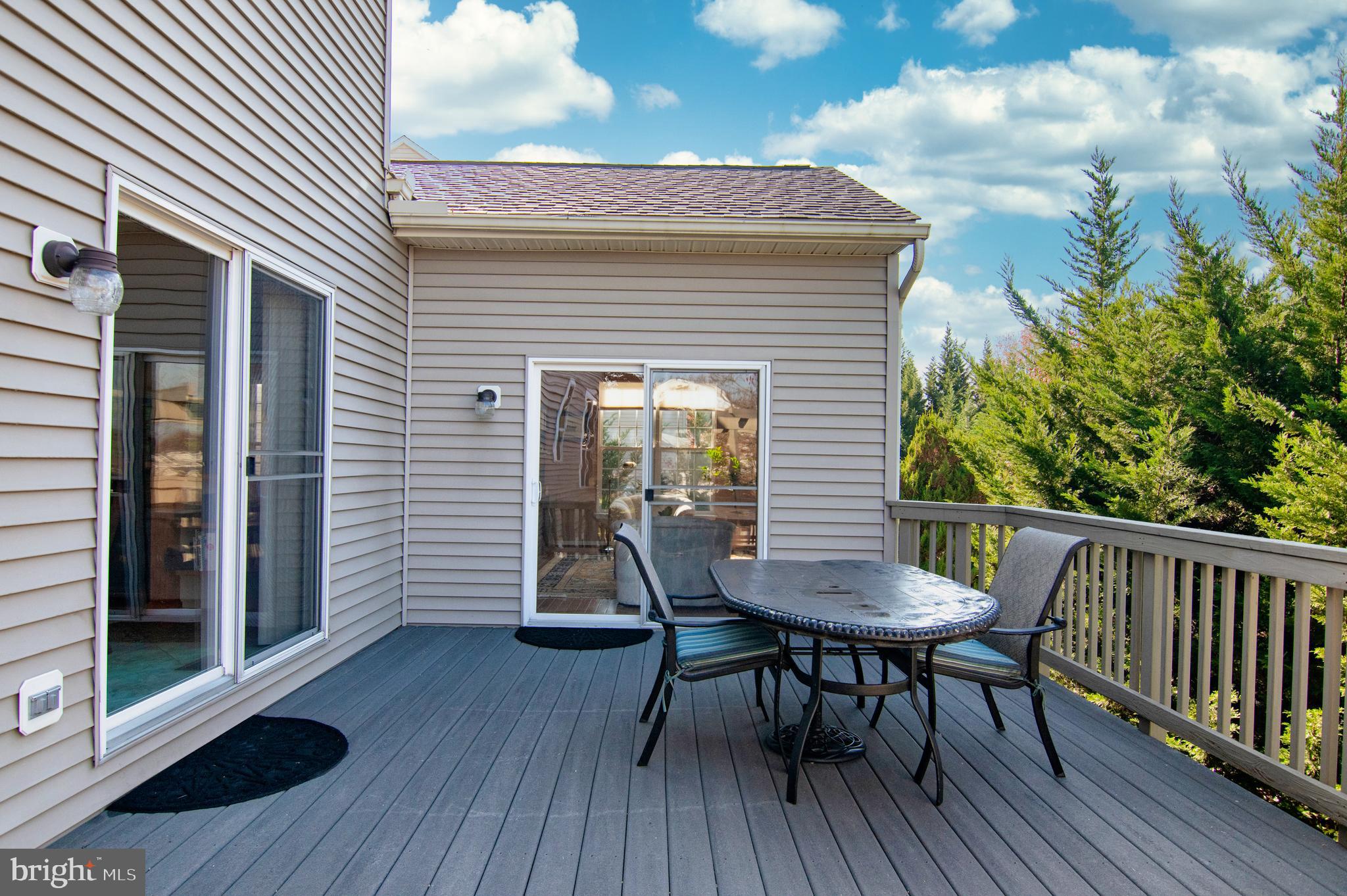 5720 Little Spring Way Frederick, MD 21704 - Photo 47 of 63 Outdoor Patio Deck with Dining Area.